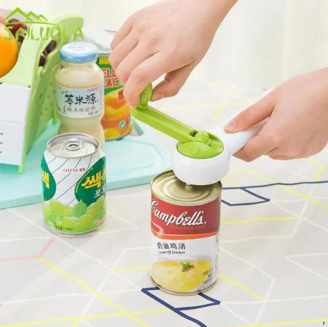 

Универсальная открывалка Kitchen CanDo 8-in-1 Открывашка консервных банок Китчен КэнДо Консервный нож Shopaу