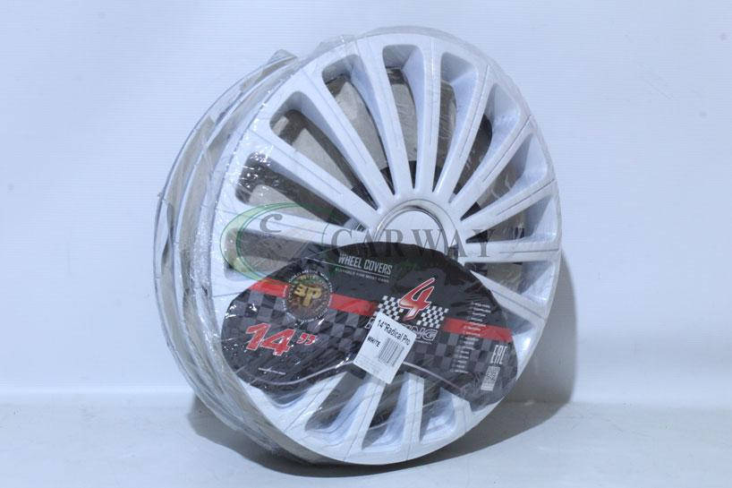 

Автомобильные Колпаки (4шт) R14 Radical PRO White Argo