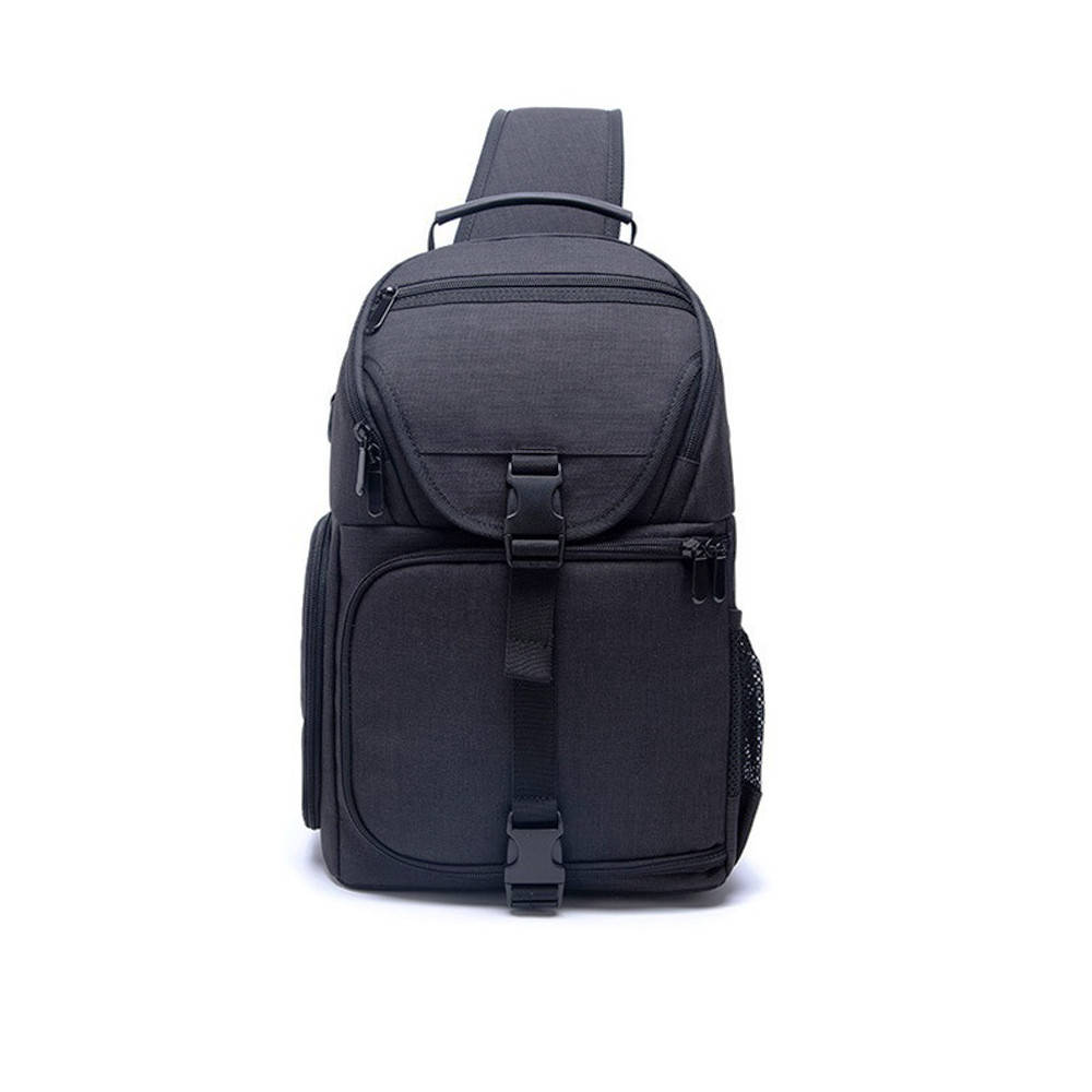 

Фоторюкзак слинг черный рюкзак для фотоаппарата на одно плечо