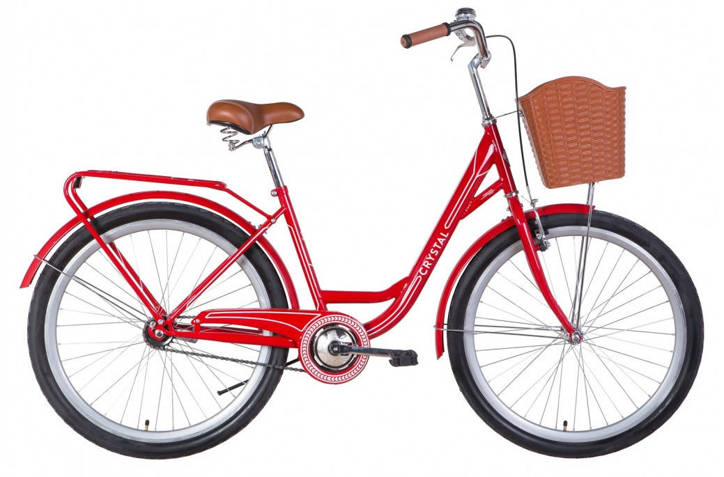 

Велосипед 26" DOROZHNIK CRYSTAL красный 2021