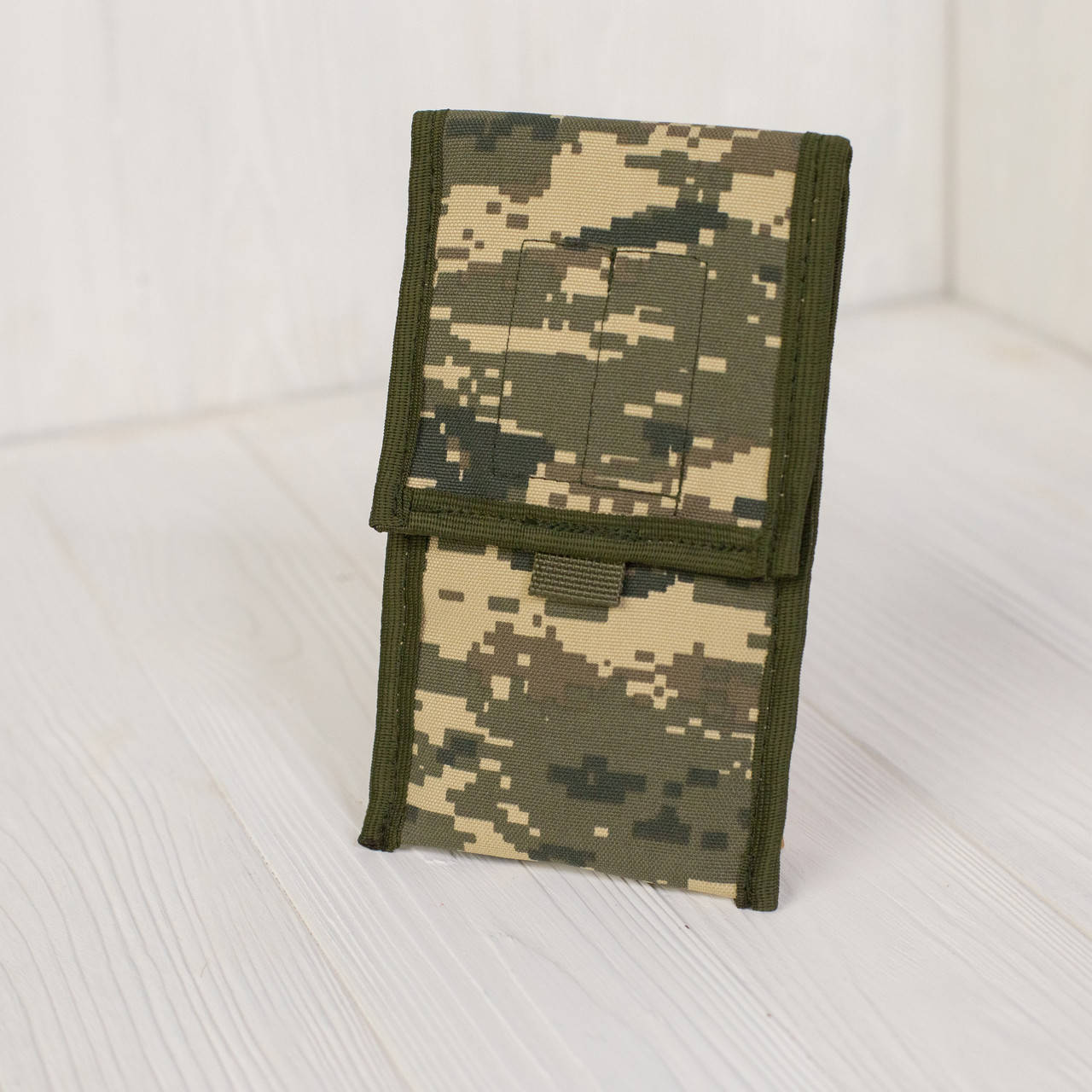 

Чехол подсумок для телефона система Molle цвет пиксель, Хаки