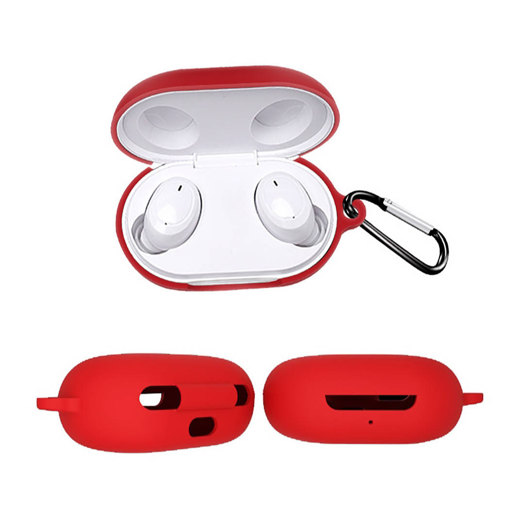 

Силиконовый чехол для Oppo Enco W11 (ETI41) | чехол + карабин | красный