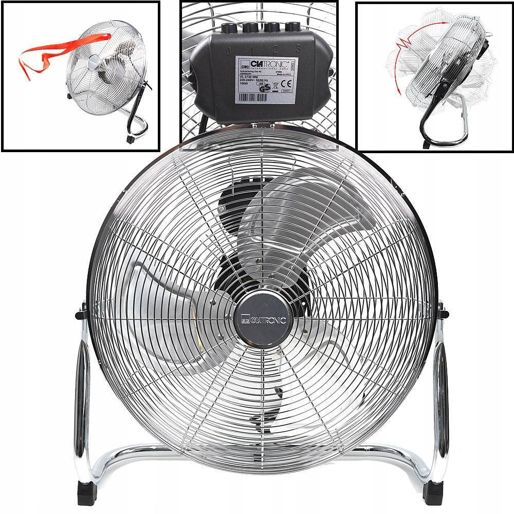 

Вентилятор CLATRONIC VL 3730 WM 45 см, 100 вт