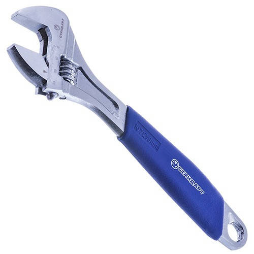 

Ключ разводной с обрезиненной ручкой 250мм СТАНДАРТ AWR2250