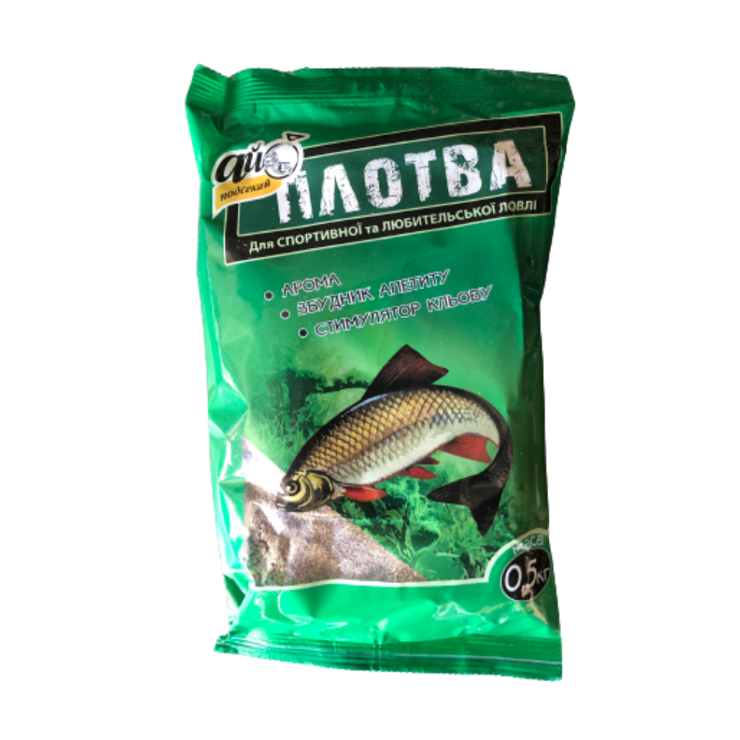 

Прикормка Ай Подсекай 500г (30шт в уп) Плотва