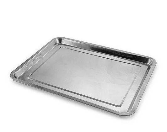 

Поднос Benson BN-663 из нержавеющей стали (40*30*2 см) | разнос Бенсон, металлический Бэнсон