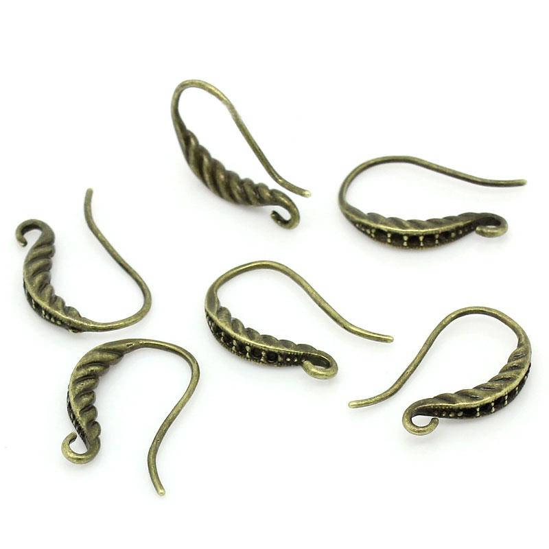 

Швенза, Основа для серёжек, Цвет: Античная бронза, Медь, 18 мм x 14 мм, цена за 1 штуку