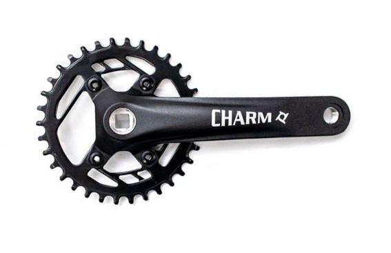 

Шатун PROWHEEL CHARM-34T, L175мм. под квадрат черный (CHW-243)
