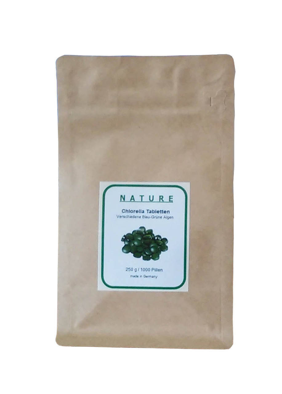 

Хлорелла таблетки, 1000 шт. Германия.