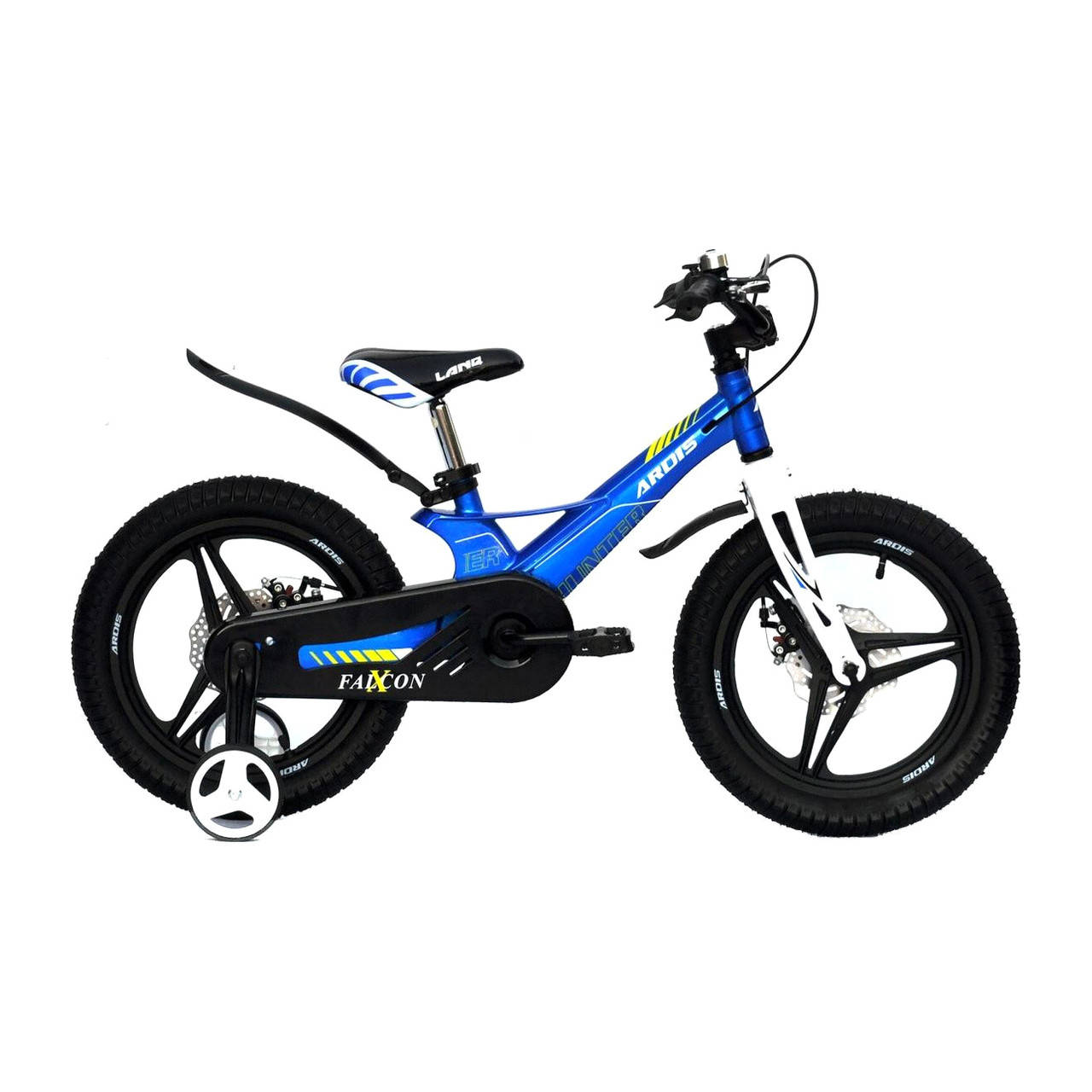 

Велосипед детский ARDIS MG FALCON-X 18" колеса на литых дисках и магниевой раме Синий, Красный