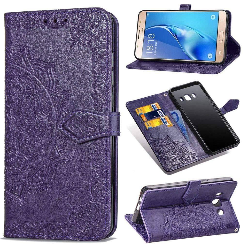 

Чехол Vintage для Samsung Galaxy J7 2016 / J710 книжка Фиолетовый