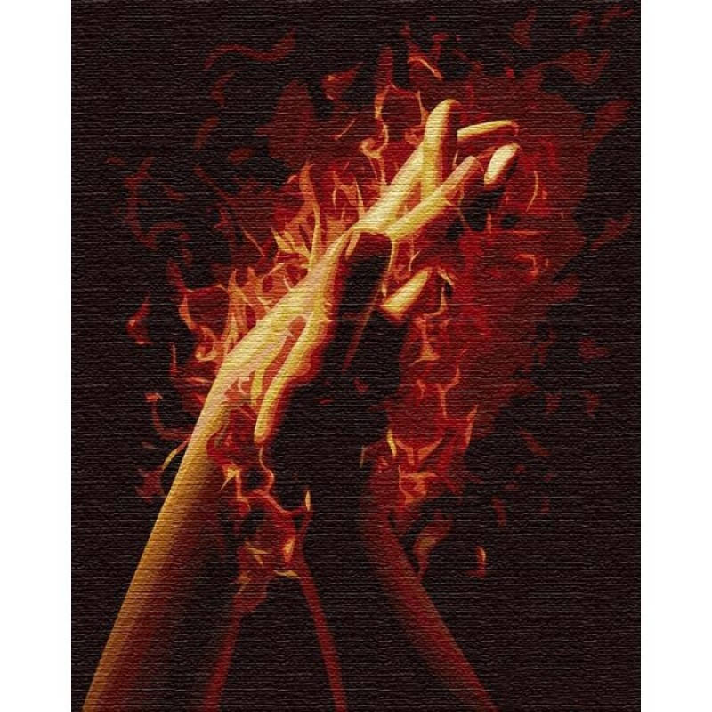 

Картина по номерам. "Огонь между нами 2" 40*50см KHO4776