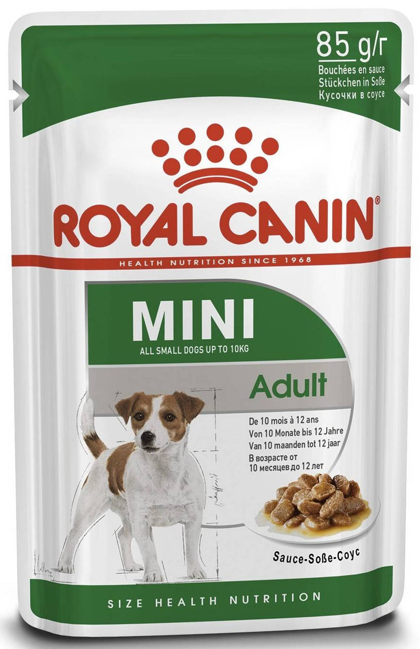 

ROYAL CANIN MINI ADULT – влажный корм для взрослых собак мелких пород , 85 г