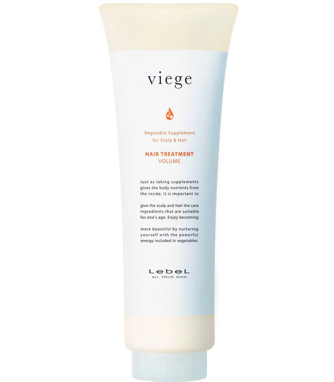 

Viege Treatment VOLUME 240 мл. Маска для объема волос