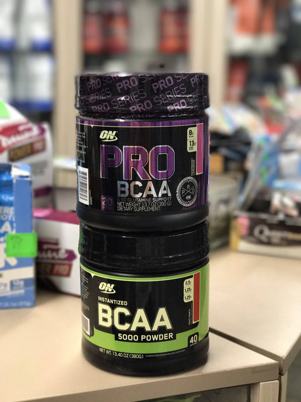 

ON BCAA 5000 со вкусом Optimum Nutrition