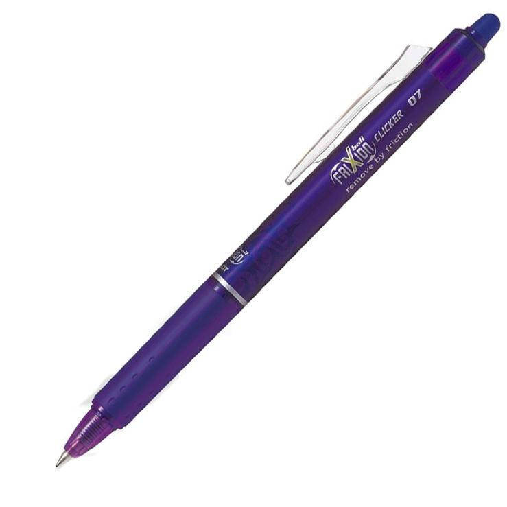 

Ручка роллерная PILOT Frixion Clicker BLRT-FR5/7_Фіолетовий
