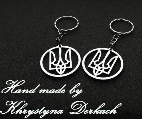 

Брелок Герб, тризуб трезубец трезубец