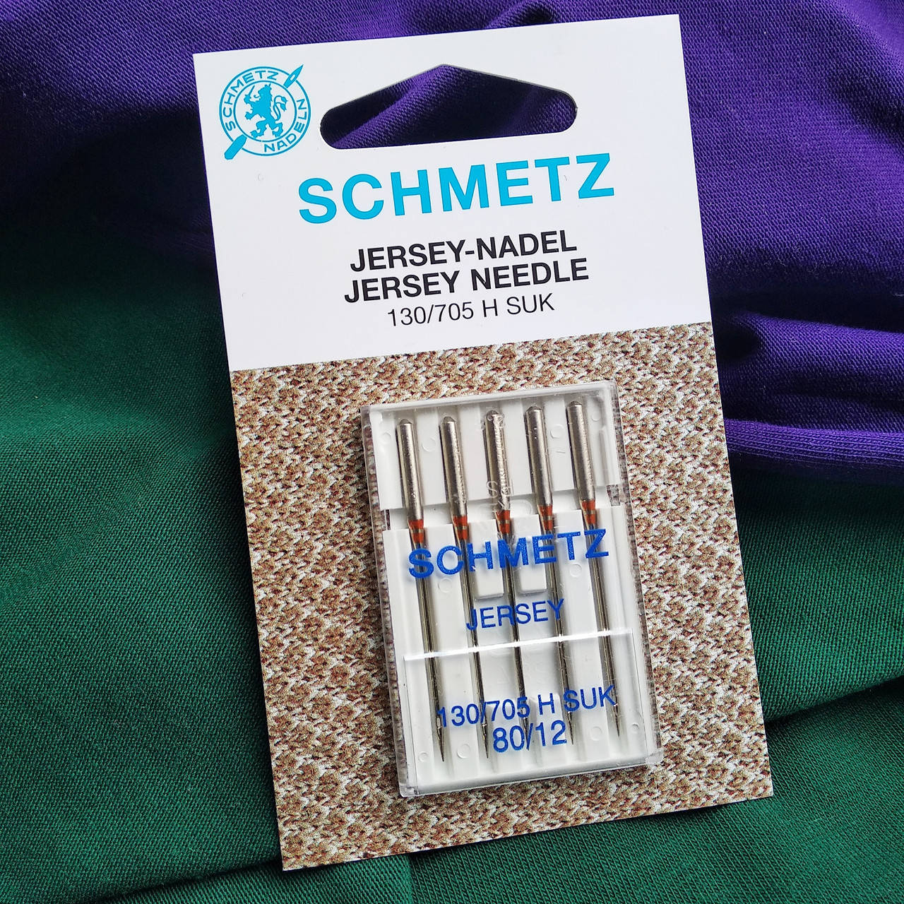 

Голки побутові, Schmetz Jersey № 80