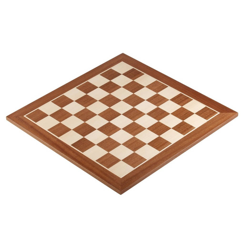 

Шахматная доска Sapele Maple Dark №6 нескладная без обозначений