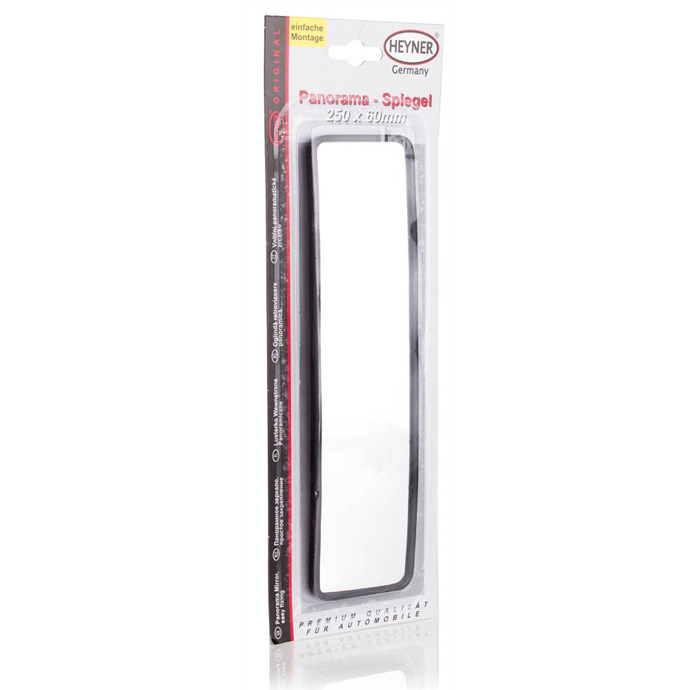 

Премиум панорамное зеркало "Panorama PRO" Heyner 250x60mm, 514000