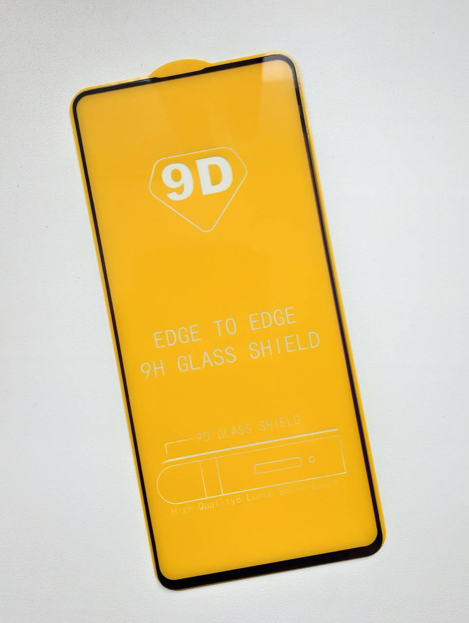 

Защитное стекло для Xiaomi Redmi Note 9 Pro Max (5D) (Black), Черный