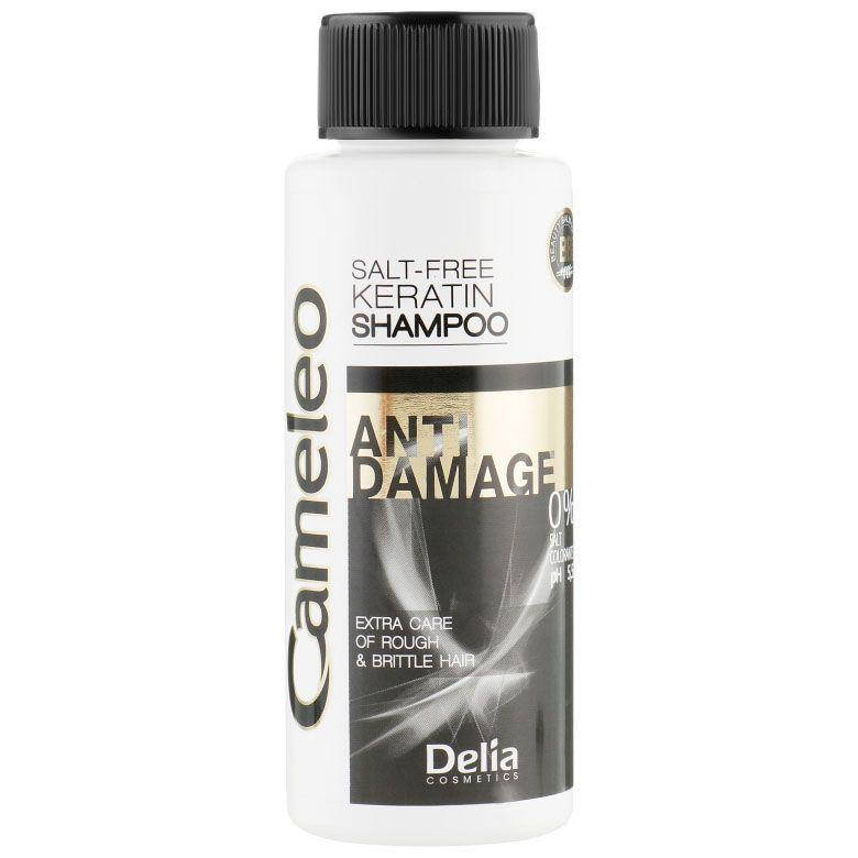 

Кератиновый шампунь Реконструкция поврежденных волос Delia Cameleo ВВ Anti Damage Mini, 50мл