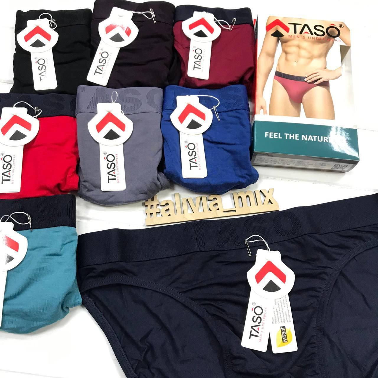 

Мужские плавки на спортивной резинке TASO L, Темно-синий
