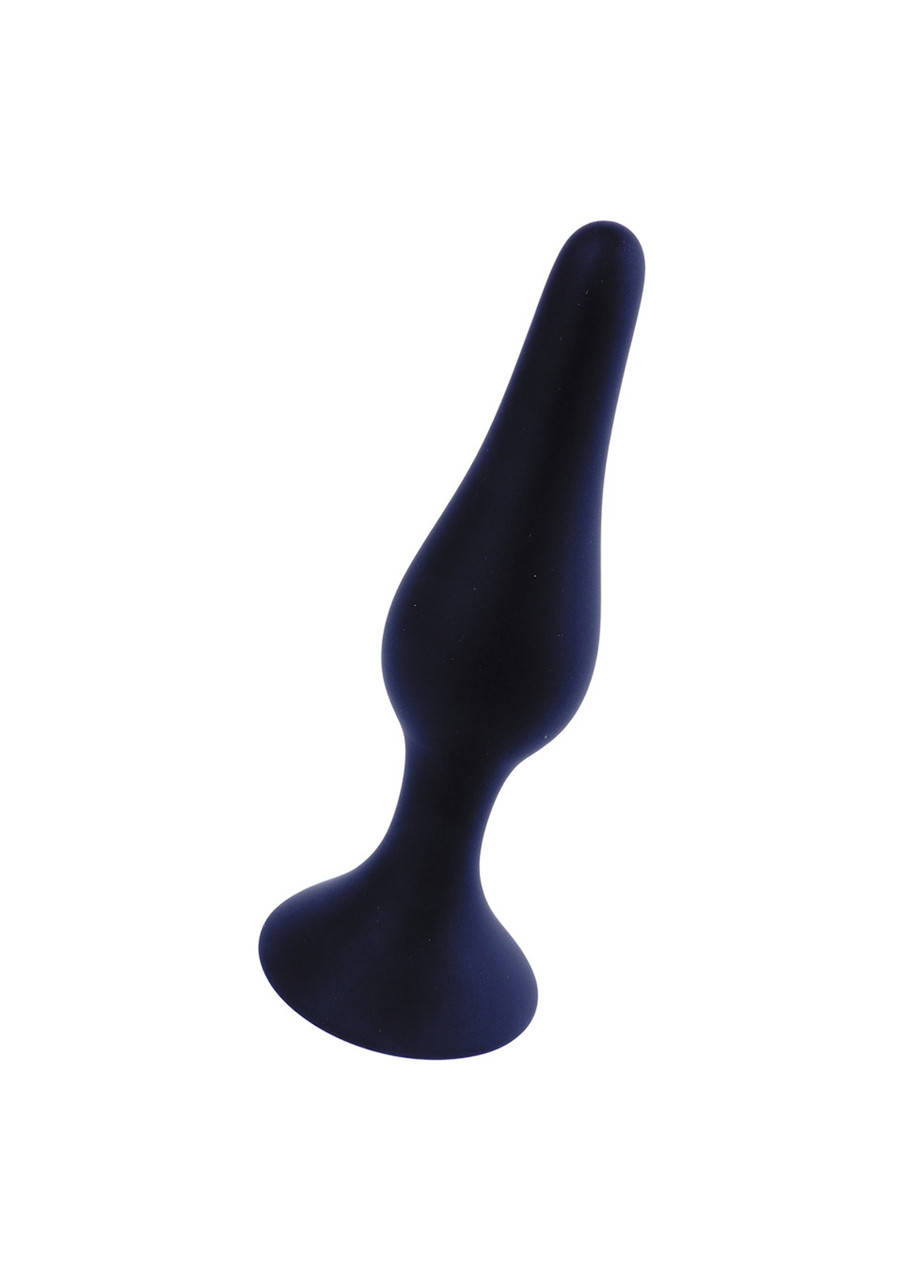 

Анальна пробка -Silicone Анальна пробка Black Small, Черный