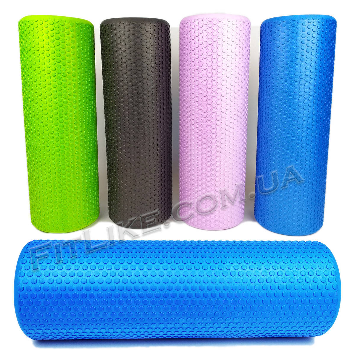 

Массажный валик Foam Roller 45 см Eva ролик для массажа спины, мышц, триггерных точек