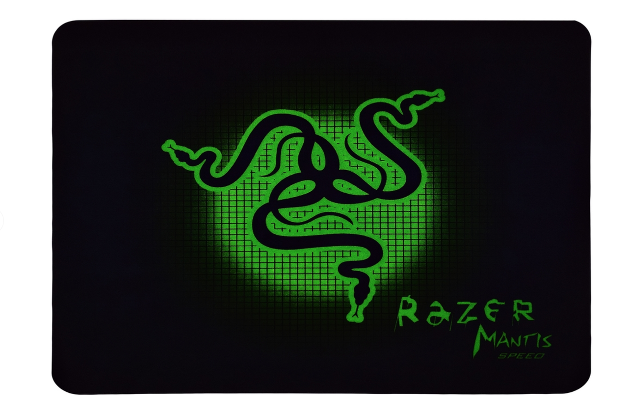 

Игровой компьютерный коврик для мышки RAZER 22x25см, Черный