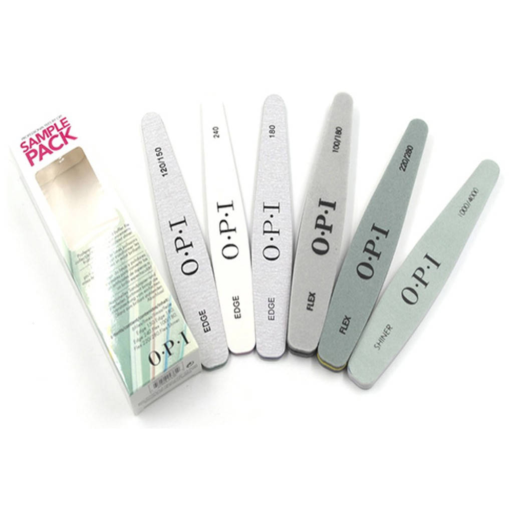 

Набор пилок для обработки и шлифования ногтей OPI Sample Pack, 6 шт