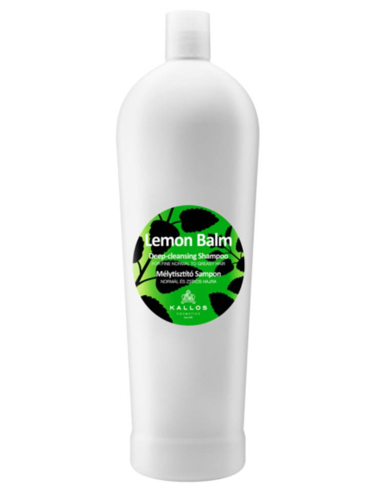 

Шампунь очищающий для жирных волос Kallos Cosmetics Lemon Balm Shampoo 1000мл