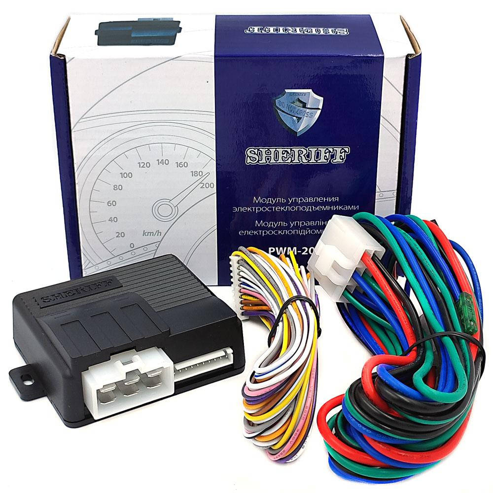 

Доводчик стекол (интерфейс стеклоподъемников) Sheriff PWM-200 с памятью