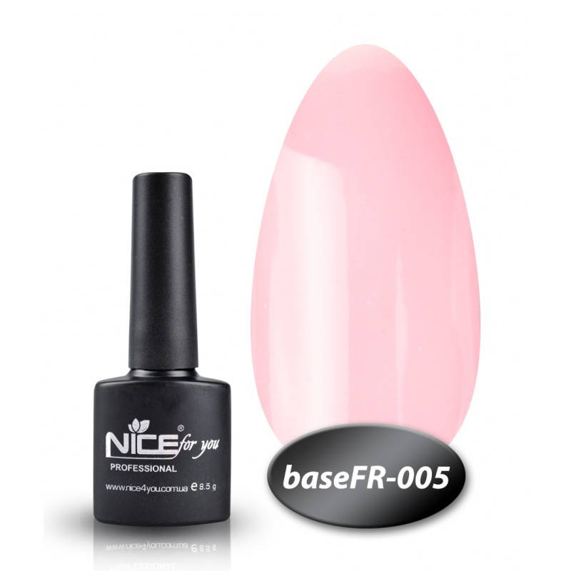 

Камуфлирующая база Base FR -005 Nice for you розовая 8,5 мл