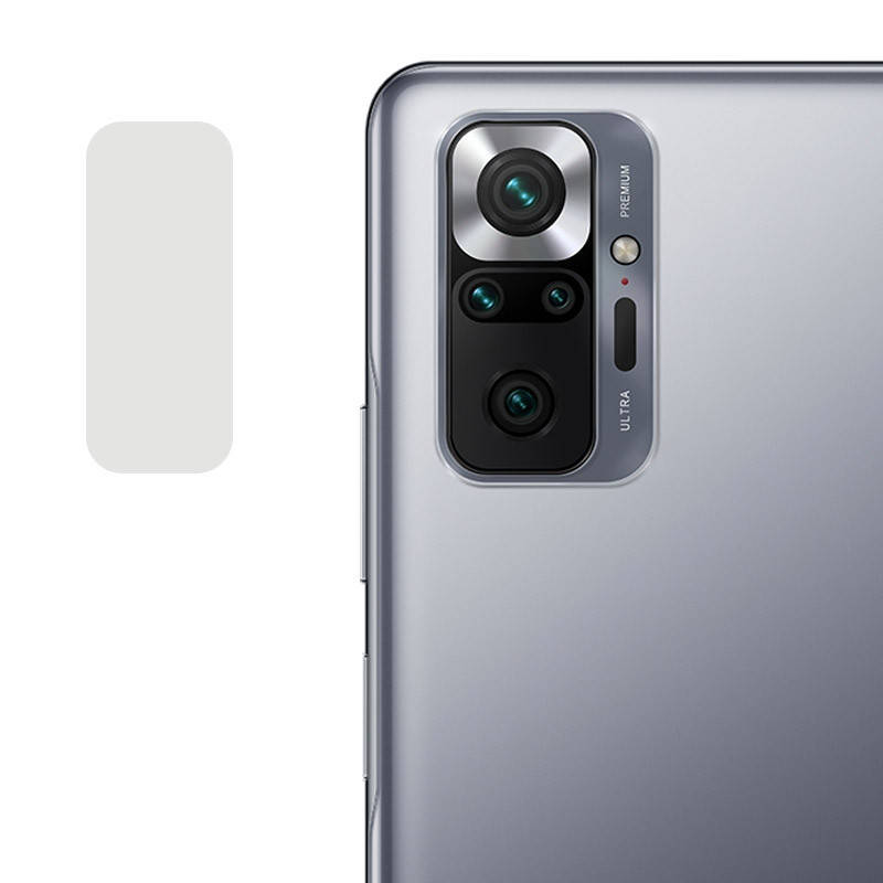 

Гибкое защитное стекло 0.18mm на камеру для Xiaomi Redmi Note 10 Pro