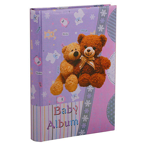 

Детский альбом для фотографий 10*15 на 300 фото Chako Bear Фиолетовый (01060769)