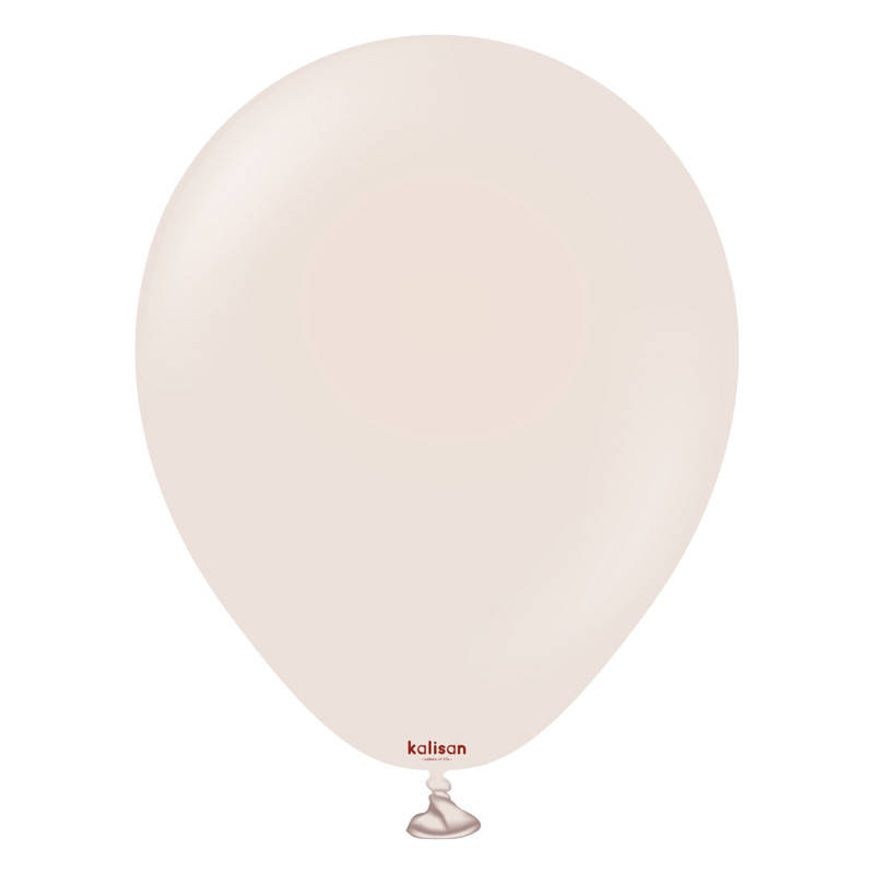 

Латексные воздушные шарики 12" Белый песок (white sand) 100шт/уп KL12 Kalisan