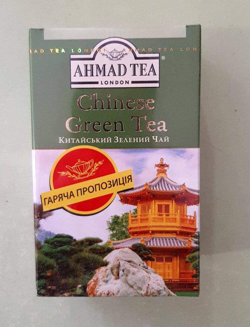 

Чай Ahmad Chinese Green Tea 100 г зеленый