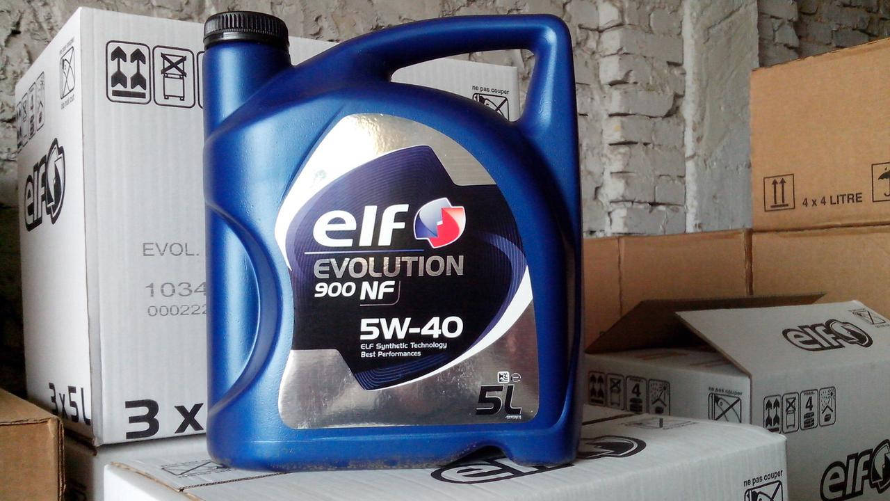 

Масло моторное синтетическое Эльф Elf Evolution 5w-40 900 NF (15 литров)