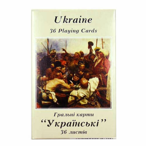 

Карты игральные Piatnik Ukraine, 36 листов 1348
