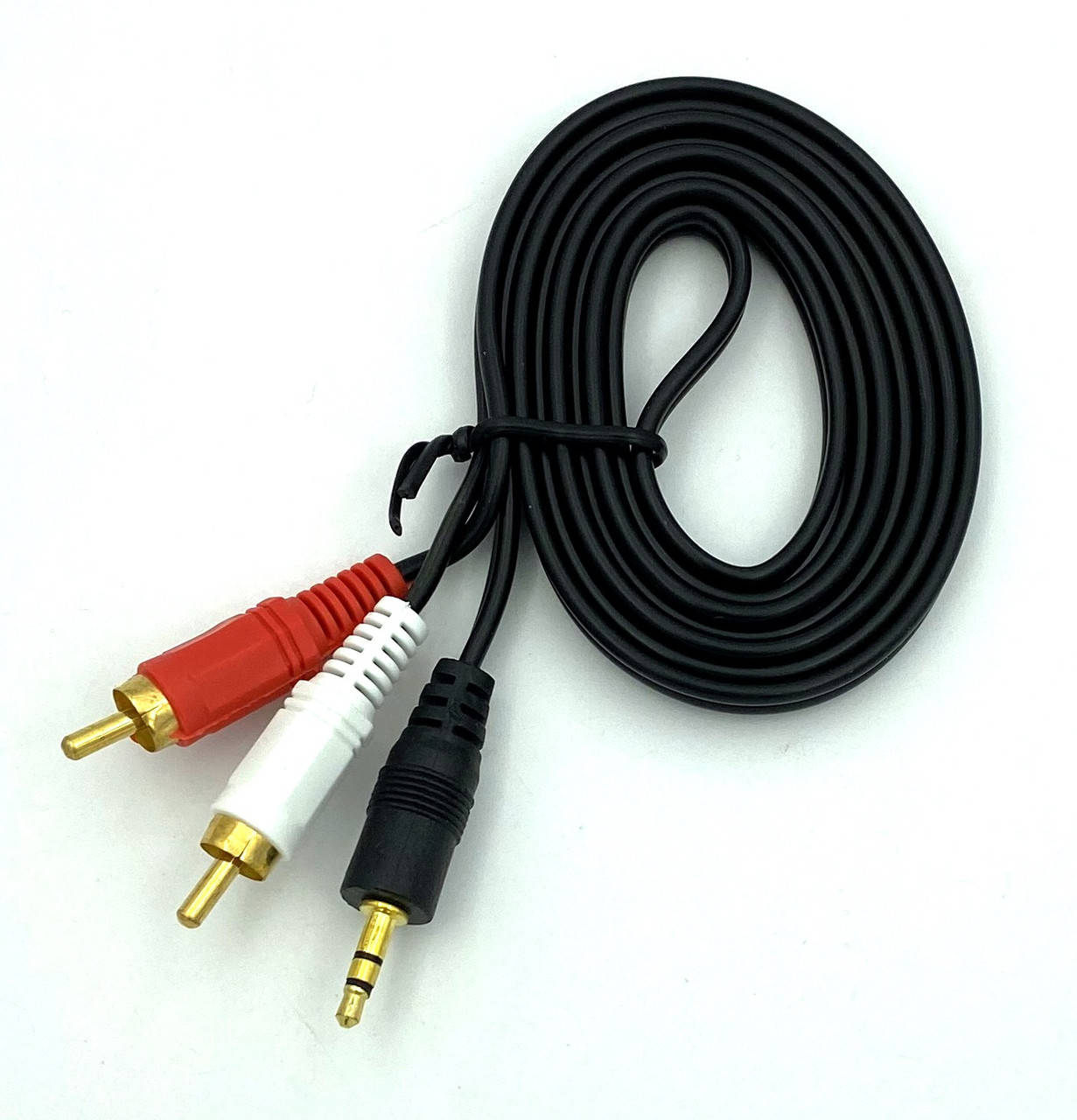 

Кабель аудио DC Jack 3.5mm-2RCA (джек- 2 тюльпана) 1.5 м, Черный