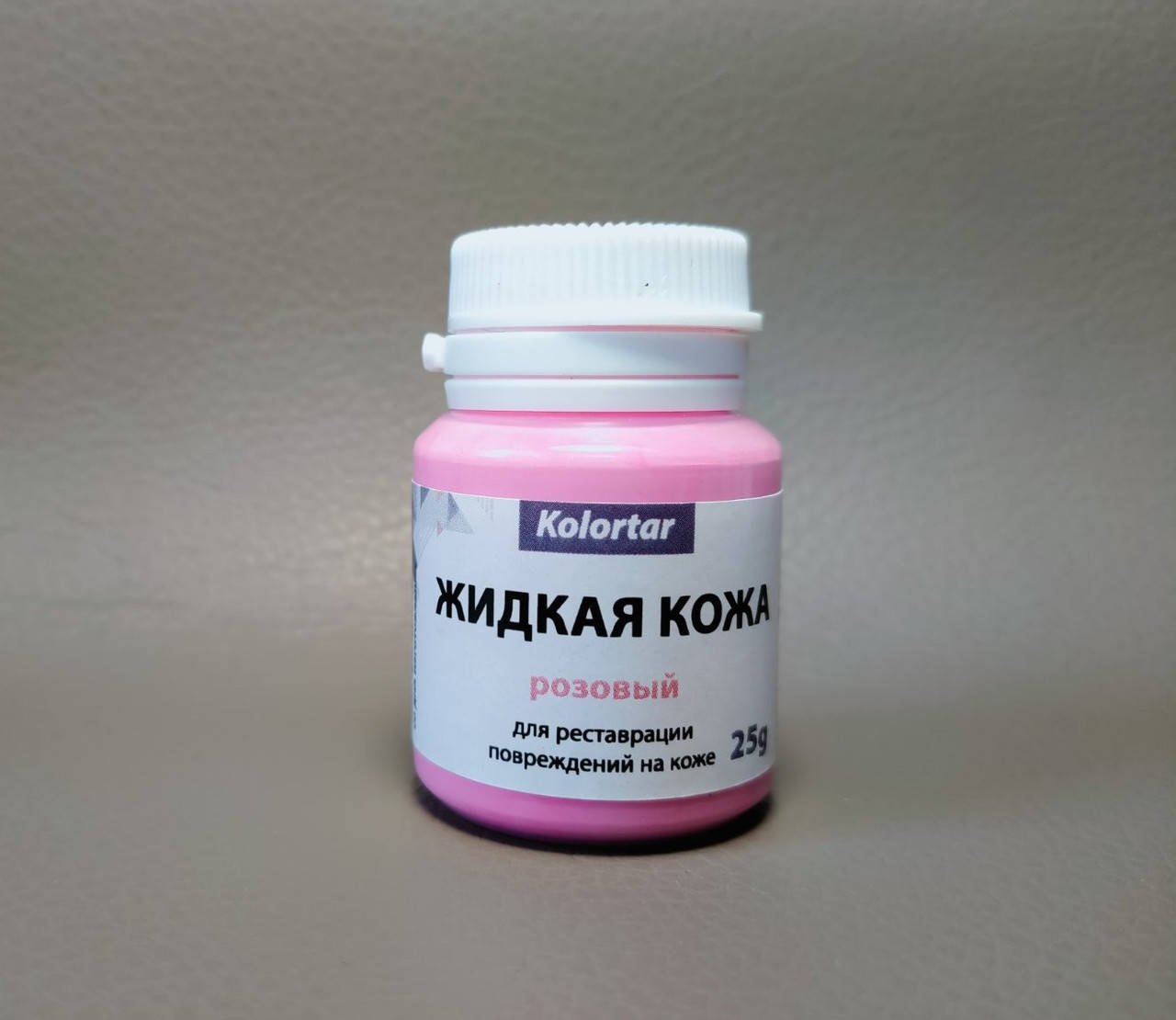 

Шпатлевка для кожи (жидкая кожа) Розовый 25 г.