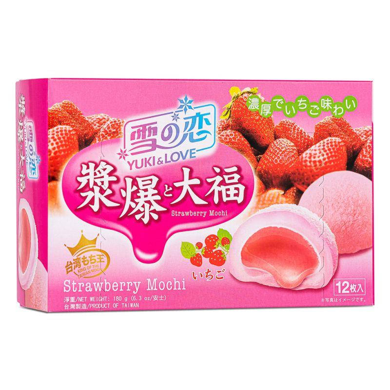 

Yuki & Love Mochi Strawberry 12s 180 g