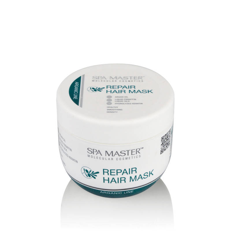 

Восстанавливающая маска для волос с аргановым маслом Spa Master SM 101, 500 мл Спа Мастер