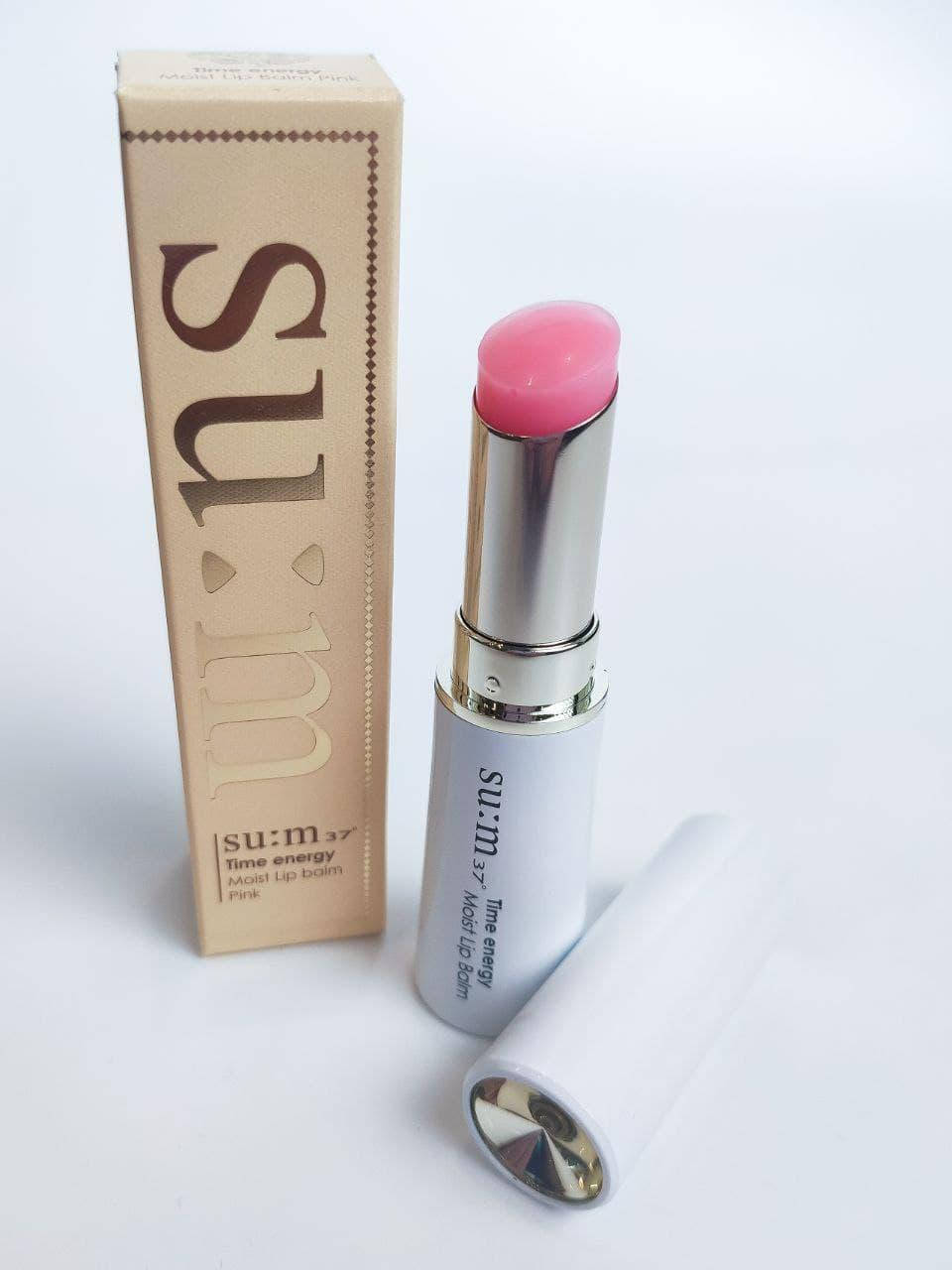 

Бальзам для губ SU:M37 Time Energy Moist Lip Balm Pink