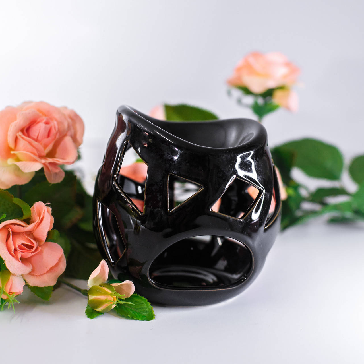 

Аромалампа черная, Черный