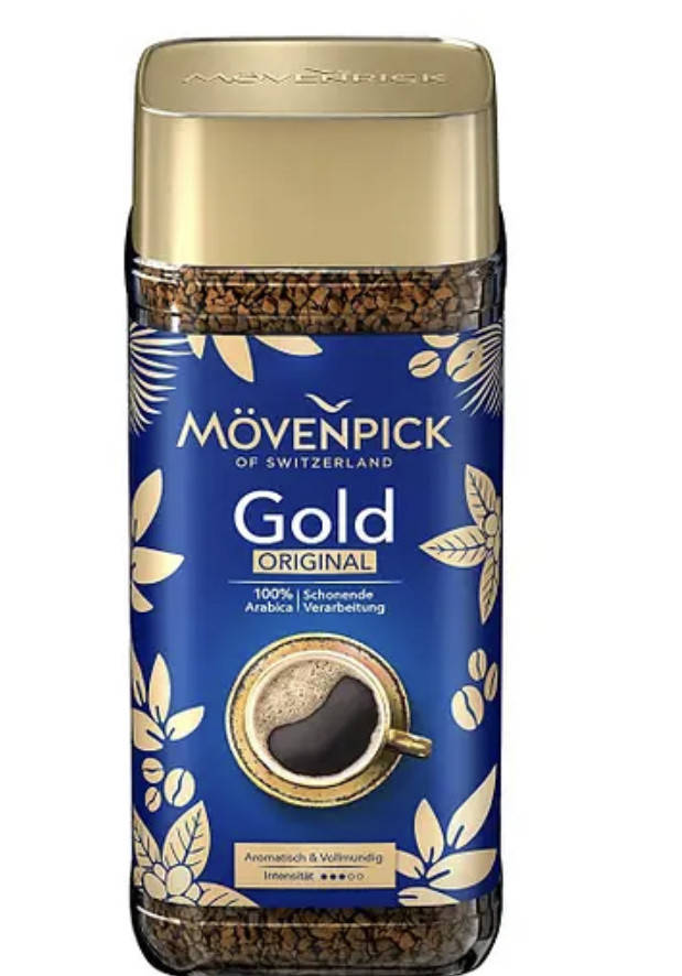 

МОВЕНПИК 100гр С/Б ** GOLD ** 100 % Арабіка * 12 (шт.)