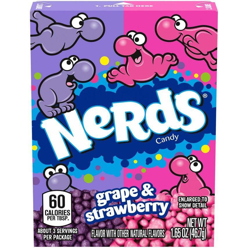

Драже Nerds Strawberry-Grape 46 g