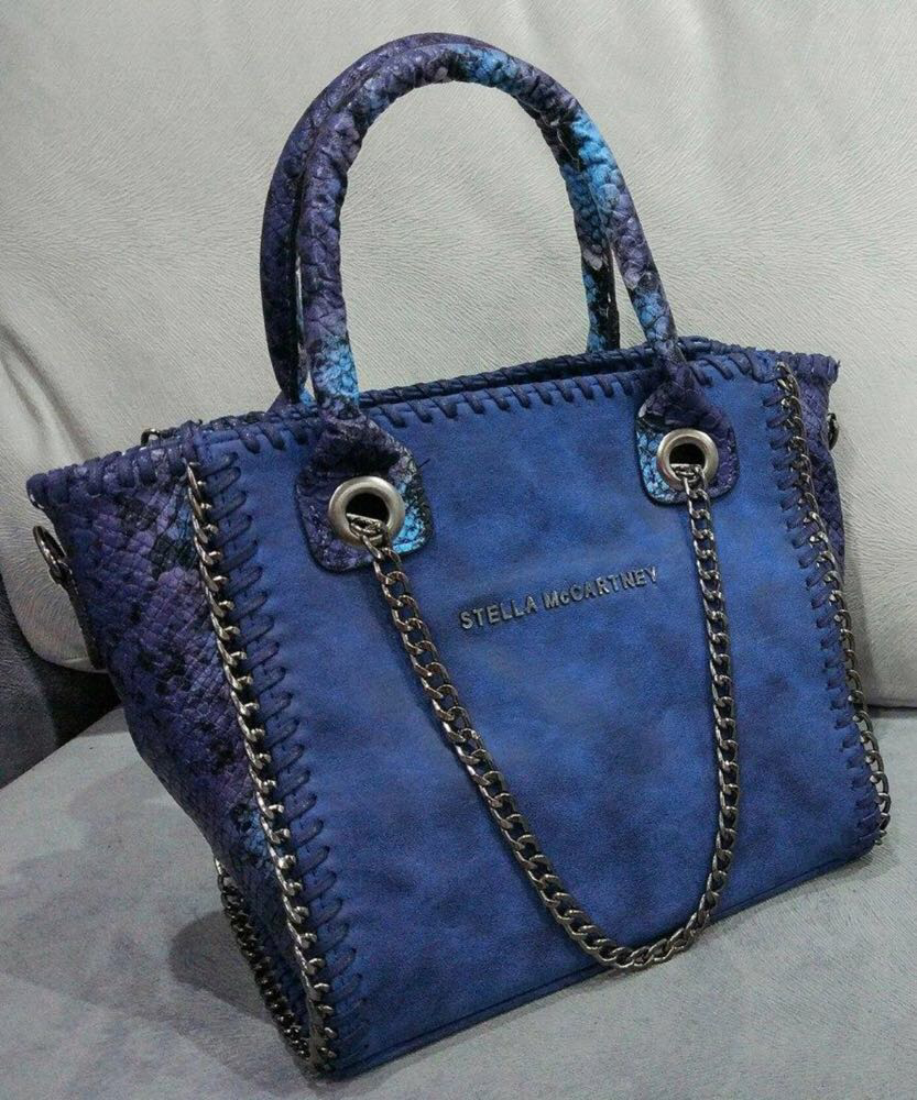 

Женская Сумка Stella McCartney mini (Стелла Маккартни) blue, Синий