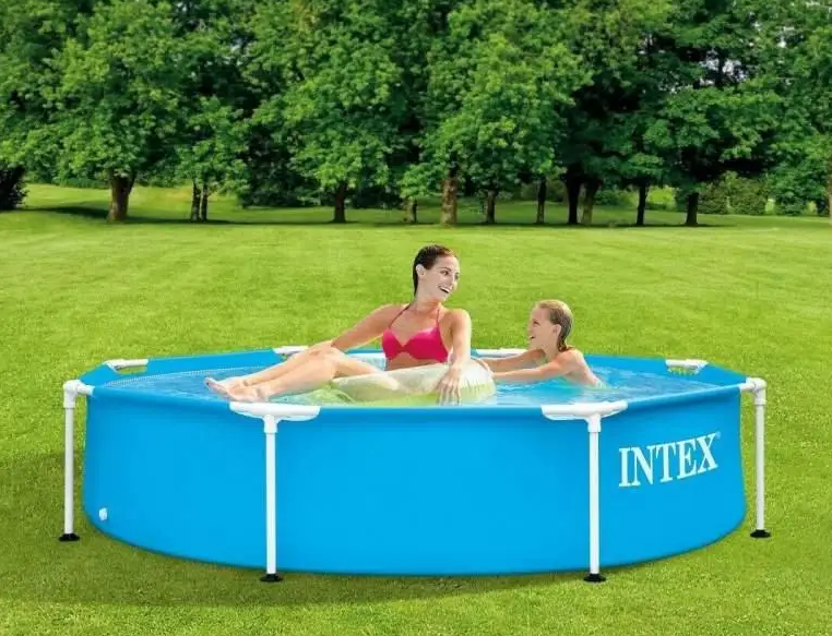 

Каркасный бассейн семейный Intex Metal Frame Pool 28205, 244 х 51 см